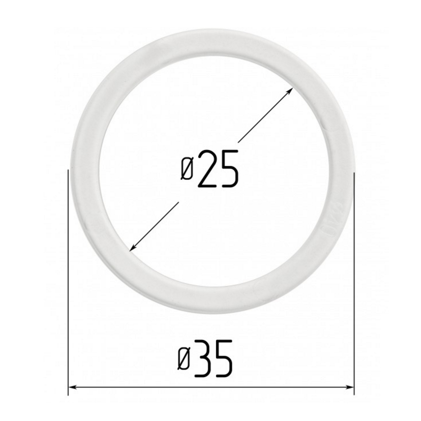 Протекторное кольцо для светильника диаметр 25мм