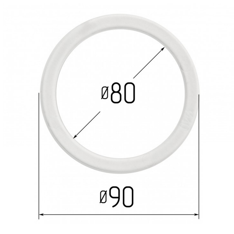 Протекторное кольцо для светильника диаметр 80мм