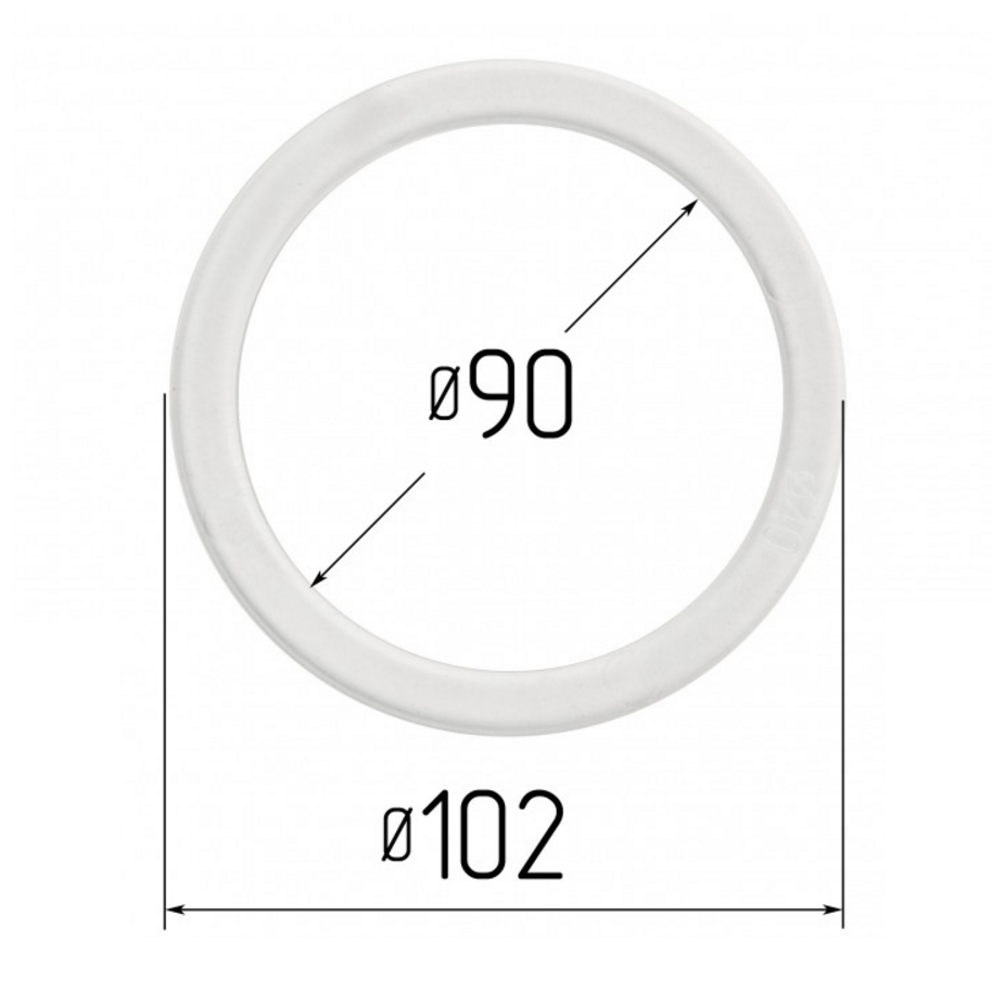 Протекторное кольцо для светильника диаметр 90мм