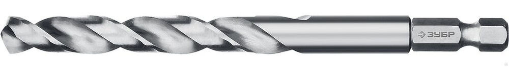 Сверло по металлу ЗУБР ПРОФ-А 80х117 мм, с шестигранным хвостовиком, сталь Р6М5, класс А