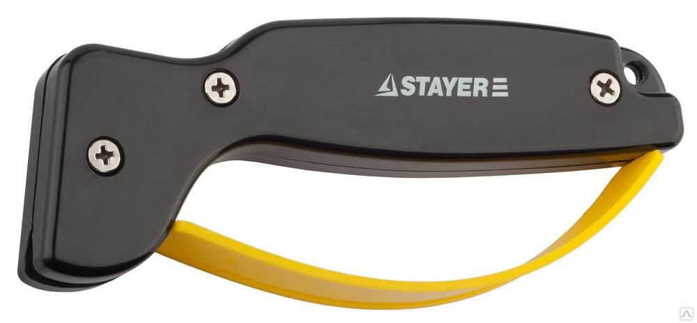Точилка STAYER MASTER универсальная, для ножей, с защитой руки, рабочая часть из карбида