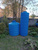 Ёмкость для воды пластиковая овально-вертикальная 1000 л синяя Aquaplast #19