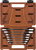 Набор ключей гаечных комбинированных трещоточных SNAP GEAR, 8-19 мм, 7 предметов 935007 Ombra 935007 Набор ключей гаечны #1