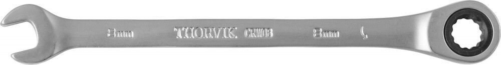 Ключ гаечный комбинированный трещоточный, 8 мм CRW08 Thorvik CRW08 Ключ гаечный комбинированный трещоточный, 8 мм