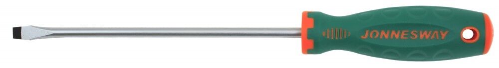 Отвертка стержневая шлицевая ANTI-SLIP GRIP, SL8.0х200 мм D71S8200 Jonnesway D71S8200 Отвертка стержневая шлицевая ANTI-