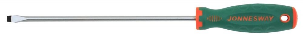 Отвертка стержневая шлицевая ANTI-SLIP GRIP, SL8.0х250 мм D71S8250 Jonnesway D71S8250 Отвертка стержневая шлицевая ANTI-