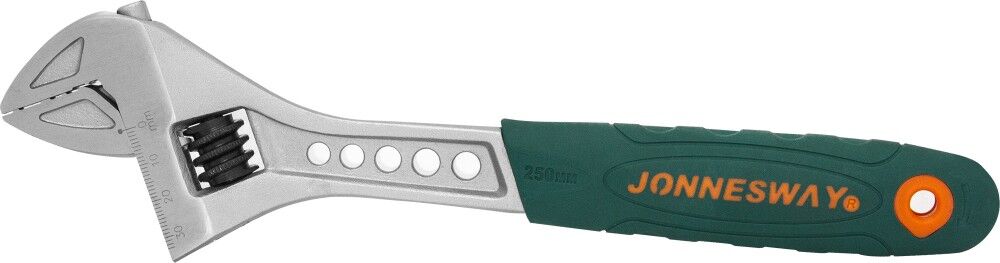 Ключ разводной эргономичный с пластиковой ручкой, 0-29 мм, L-250 мм W27AT10 Jonnesway W27AT10 Ключ разводной эргономичны