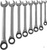 Набор ключей гаечных комбинированных трещоточных на пластиковом держателе, 10-19 мм, 8 предметов W45108S Jonnesway W4510 #2