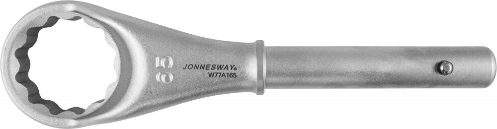 Ключ накидной усиленный, 65 мм, d29.5/355 мм W77A165 Jonnesway W77A165 Ключ накидной усиленный, 65 мм, d29.5/355 мм