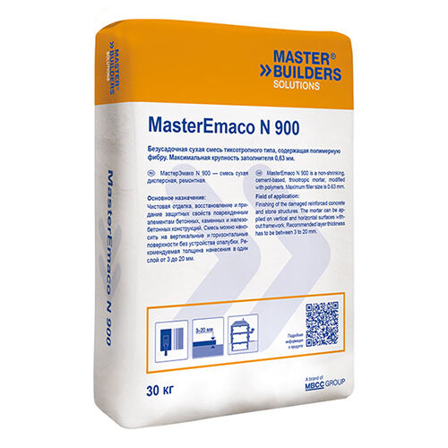 Ремонтная смесь MasterEmaco N 900 (Emaco 90), Мастер Эмако, мешок 25 кг