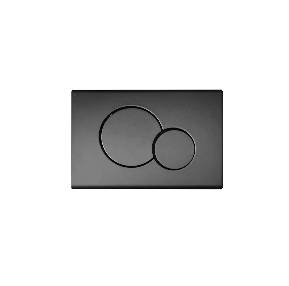 Кнопка черная матовая 246x165 мм st