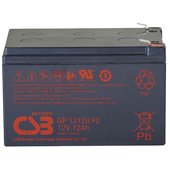 Аккумулятор Csb gp 12120 12 В 12 А/ч 151x98x94.1 мм