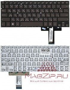 Клавиатура для ноутбука ASUS UX31 UX31A UX32 UX32A черная с подсветкой