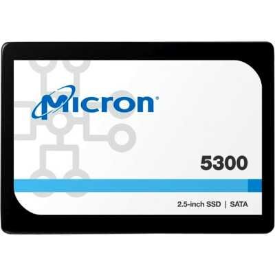 Накопитель SSD Micron Micron 5300 PRO MTFDDAK480TDS-1AW1ZABYY/SATA III/480GB /Скорость чтения 540МБайт/с Скорость записи