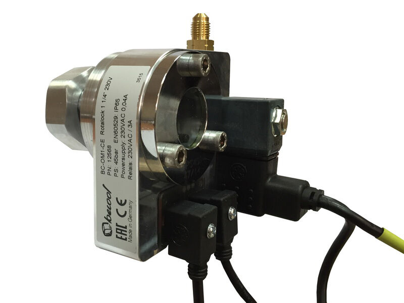 Электронный регулятор уровня масла РУМ BC - OM1 - CE Rotalock 1 1/4" 24V с кабелями
