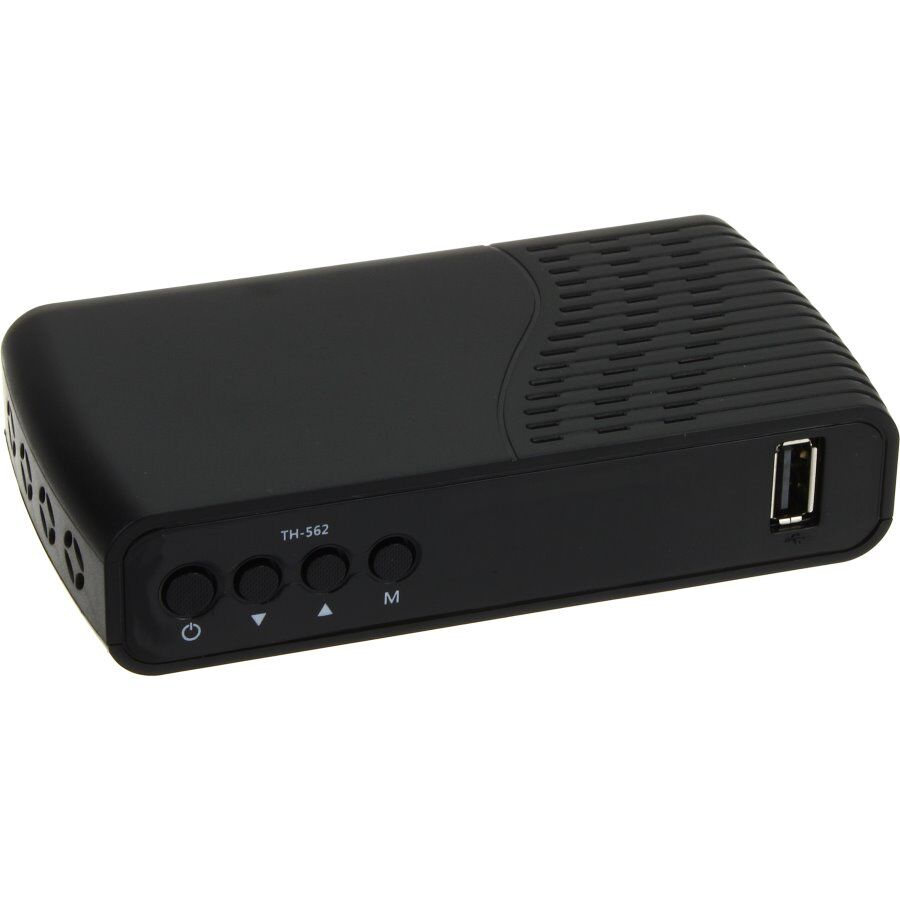 Цифровой эфирный ресивер BarTon TH-562 (DVB-T2, RCA, HDMI, USB)
