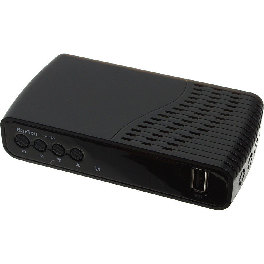 Цифровой эфирный ресивер BarTon TH-563 (DVB-T2, RCA, HDMI, USB) 1