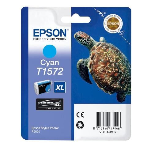 Epson Картридж с голубыми чернилами T1572 (C13T15724010)
