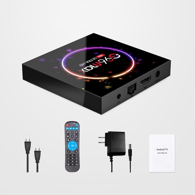 IP TV приставка G96max T95 (Android 10.0, 4Гб, Flash 32Гб, Wi-Fi,6K) 3
