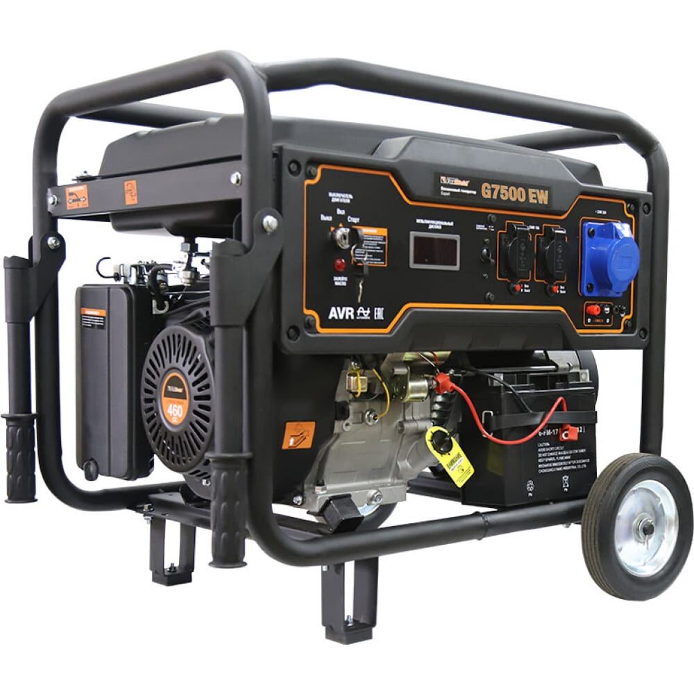 Бензиновый генератор Foxweld Expert G7500 EW