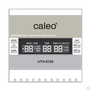Двухканальная метеостанция для систем обогрева кровли и площадок UTH-X123ST Caleo 