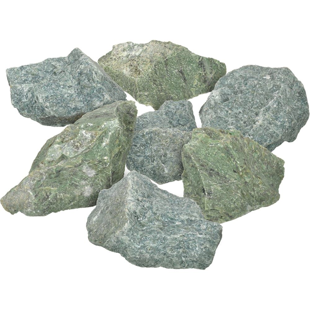 Колотый мелкий камень хакасский жадеит Банные штучки, цена в Уфе откомпании ТРЕЙД-ОПТ