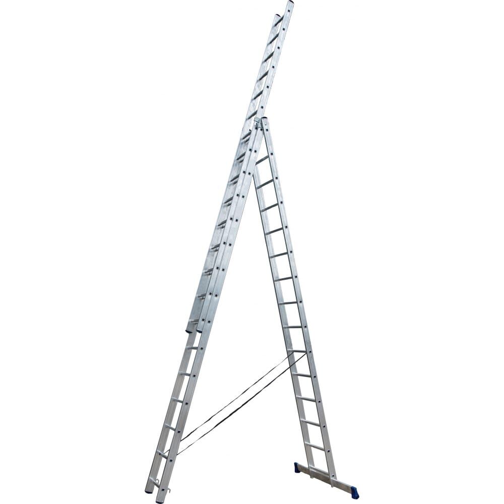Усиленная универсальная трехсекционная лестница ТТ-01-00615 STAIRS