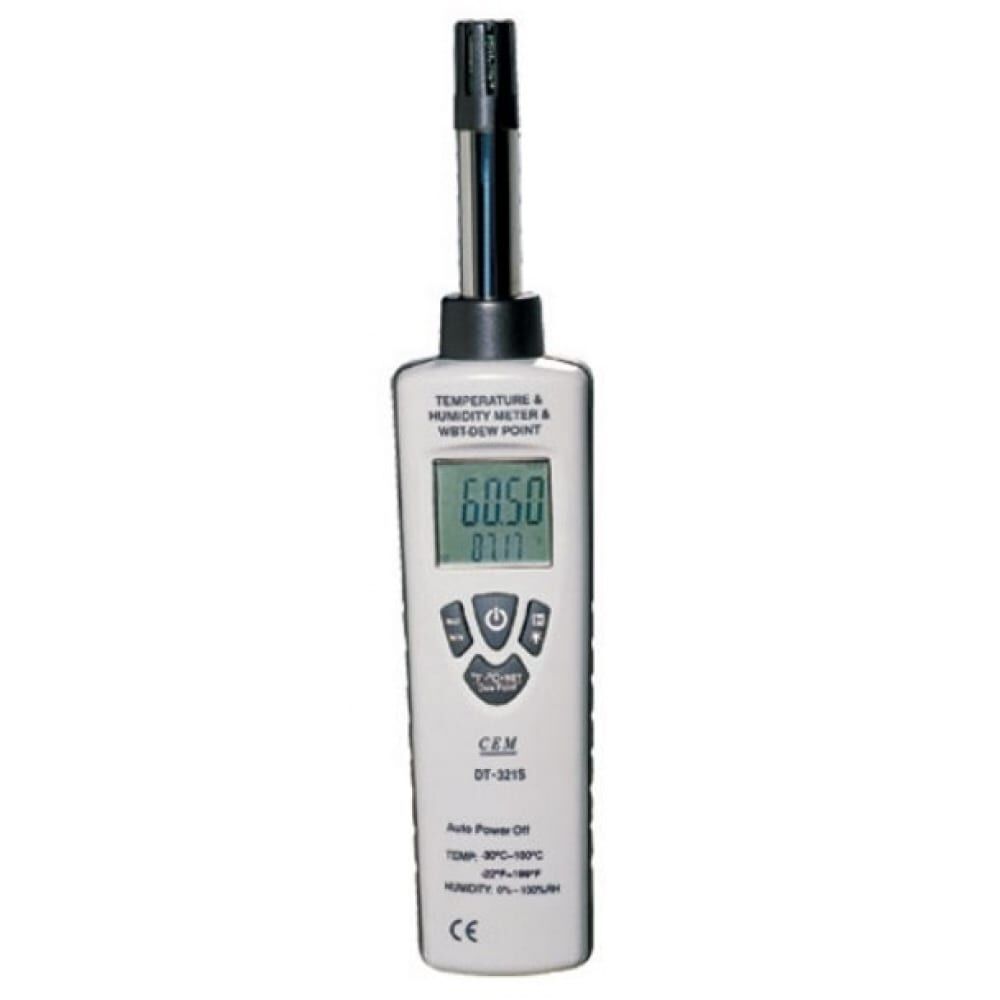 Цифровой гигрометр-термометр DT-321S СЕМ