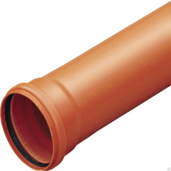Пластиковая труба для наружной канализации ПП 110х3,2х4000 мм