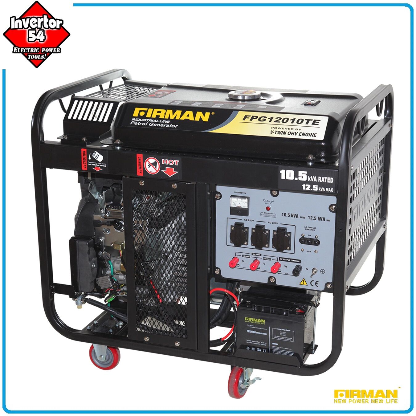Бензиновый генератор FIRMAN FPG12010TE