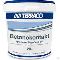 TERRACO TERRABOND SP Грунт бетонконтакт для гладкого бетона с крупнозер. наполн (20кг) (24шт)