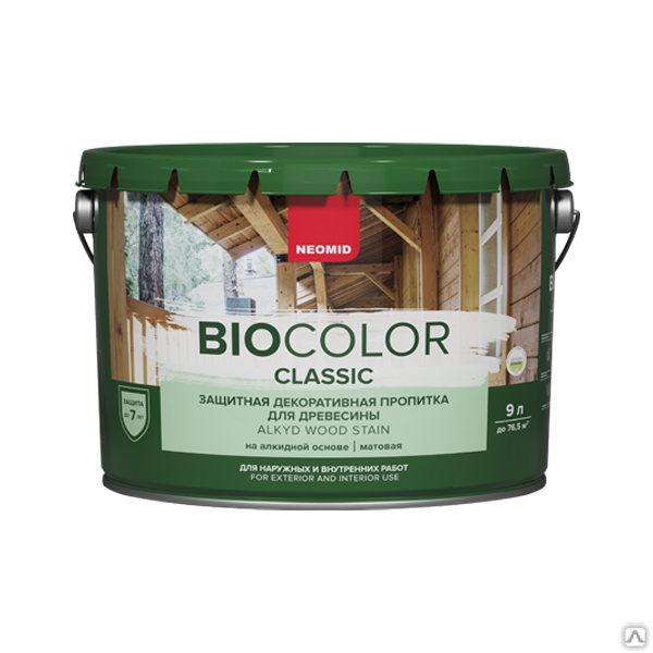 Пропитка для дерева Bio Color Classic New 2020 Тик 9 л Neomid