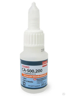 Клей космофен CA 12, цианакрилатный, 20гр. 