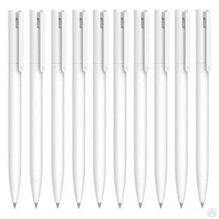 Набор гелевых ручек Xiaomi Mi Gel Ink Pen 10шт White (MJZXB01WC) 