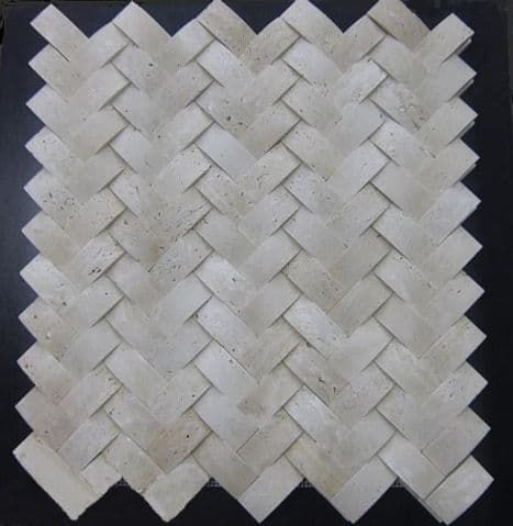 Керамическая плитка Керамин Chakmaks Mosaic 3D Fusion Stone Network Мозаика 31,2х28,3 (4х2)