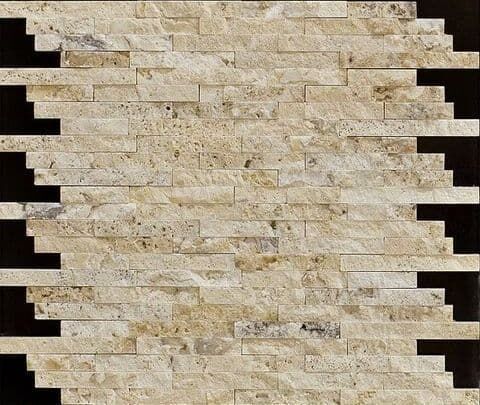 Керамическая плитка Керамин Chakmaks Mosaic 3D Fusion Stone Fort Мозаика 29,1х30,2 (2х5; 2х7,6; 2х10)