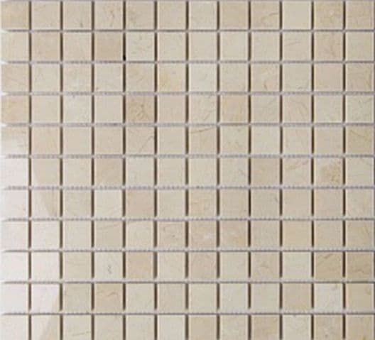 Керамическая плитка Керамин Chakmaks Mosaic Anatolian Stone 23х23 Cream Pino Мозаика 30,5х30,5 (2,3х2,3)