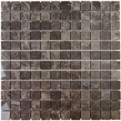 Керамическая плитка Керамин Chakmaks Mosaic Anatolian Stone 23х23 Sultan Dark Мозаика 30,5х30,5 (2,3х2,3)