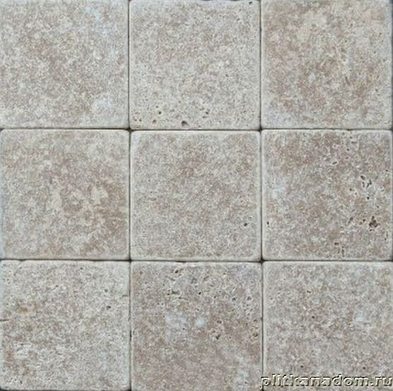 Керамическая плитка Керамин Chakmaks Antic Noce-Tumbled (Ноче) Мозаика 10x10