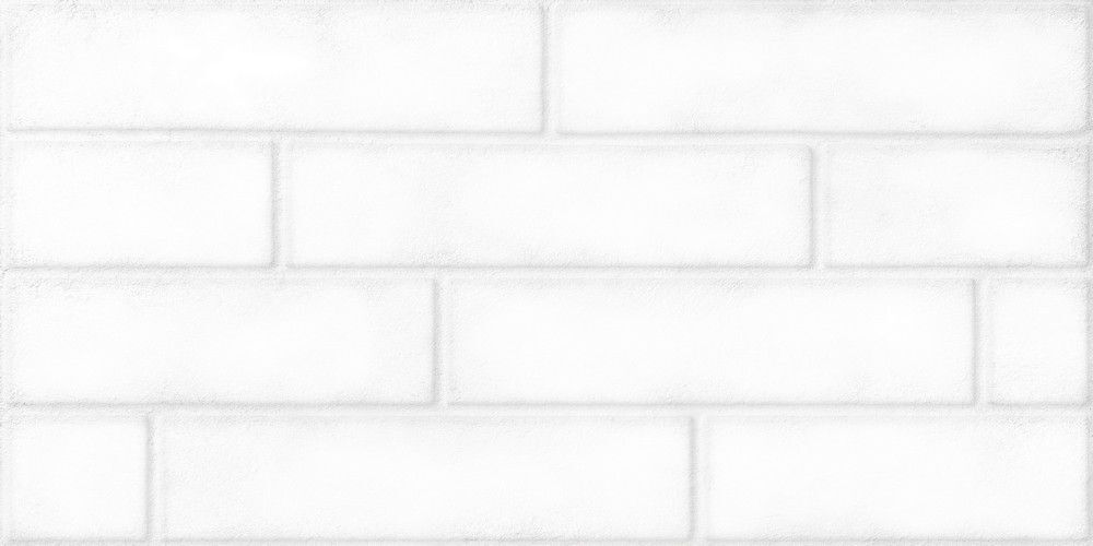 Керамическая плитка Керамин Березакерамика Брик Настенная плитка белая 30х60