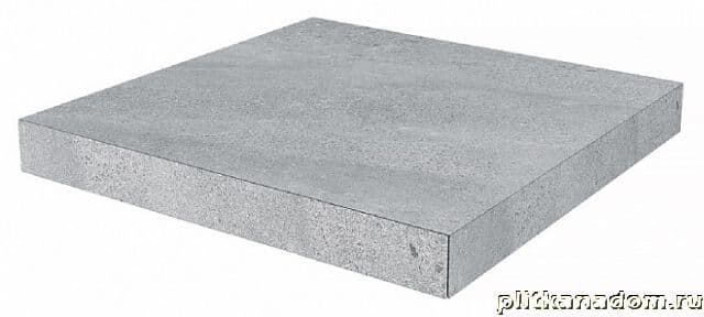 Керамическая плитка Керамин Керама Марацци Про Матрикс DD602200R-GCA Угловая клееная серая Ступень 33х33
