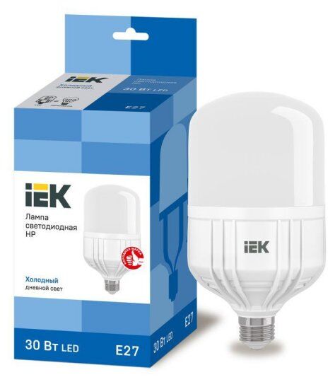 Лампы светодиодные IEK Лампа светодиодная HP 30Вт 230В 6500К E27