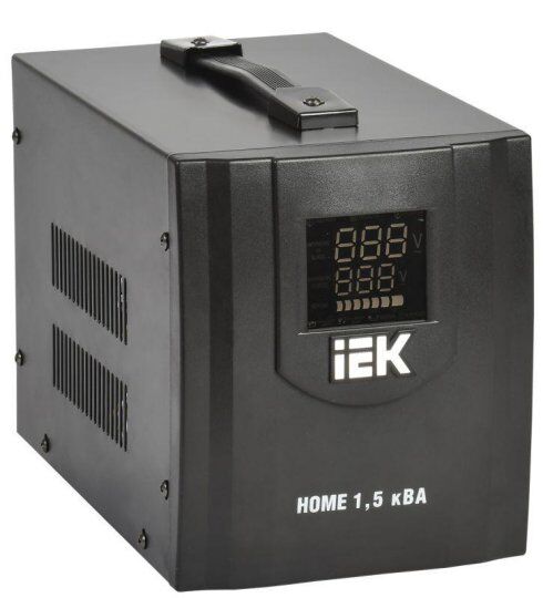 Источники питания, трансформаторы IEK Стабилизатор напряжения HOME СНР 1/220 1.5кВА переносной