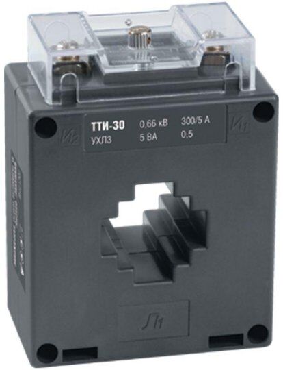 Приборы измерения и учета IEK Трансформатор тока ТТИ-30 300/5А кл. точн. 0.5 5В.А