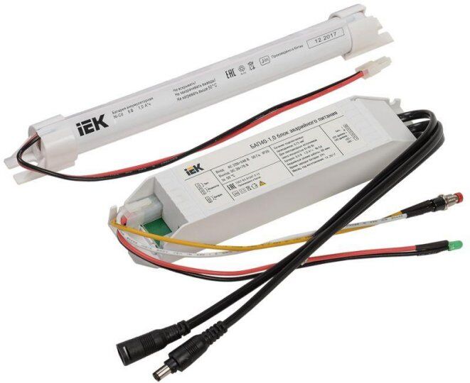 Аварийное освещение и световые указатели IEK Блок аварийного питания БАП40-1.0 для LED