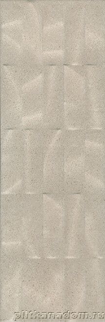 Керамическая плитка Керамин Kerama Marazzi Безана 12153 Настенная плитка бежевый структура обрезной 25х75