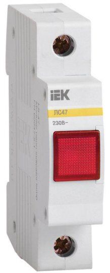 Дополнительные устройства модульной системы IEK Лампа сигнальная ЛС-47 красн.
