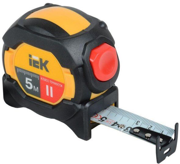 Измерительные инструменты IEK Рулетка измерительная Professional 5м