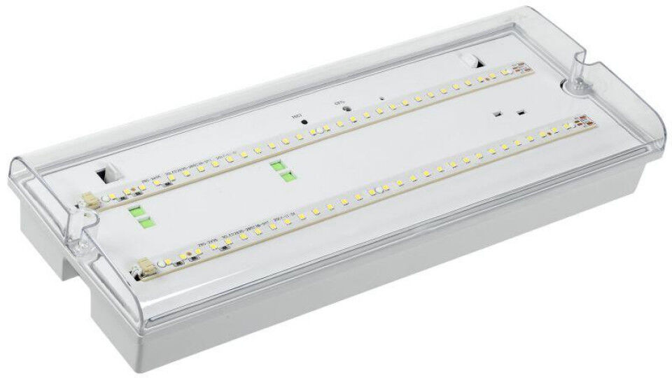 Аварийное освещение и световые указатели IEK Светильник светодиодный ДПА 5042-3 IP65 3ч аварийный аккум. универс. подкл.