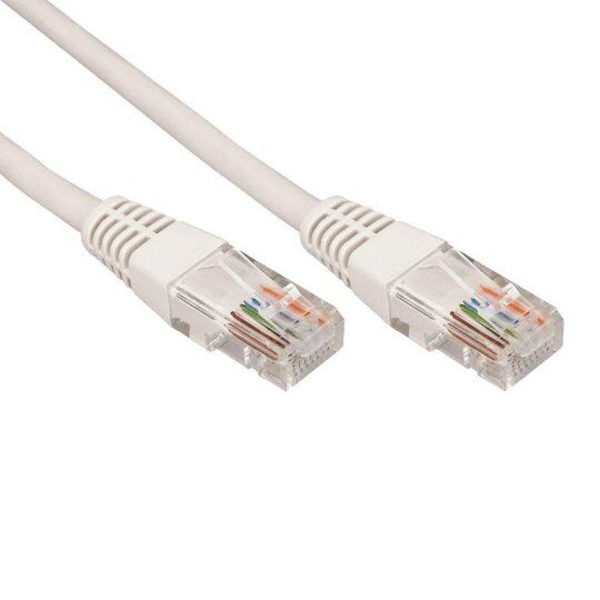 Компоненты системы на основе медных кабелей REXANT Патч-корд UTP кат.5e 2м литой сер.